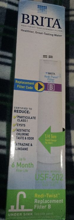 Brita USF-202 Redi-Twist Under Sink Replacement Filter