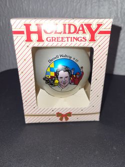 1991 Darrell Waltrip #17 Holiday Greetings Ornament