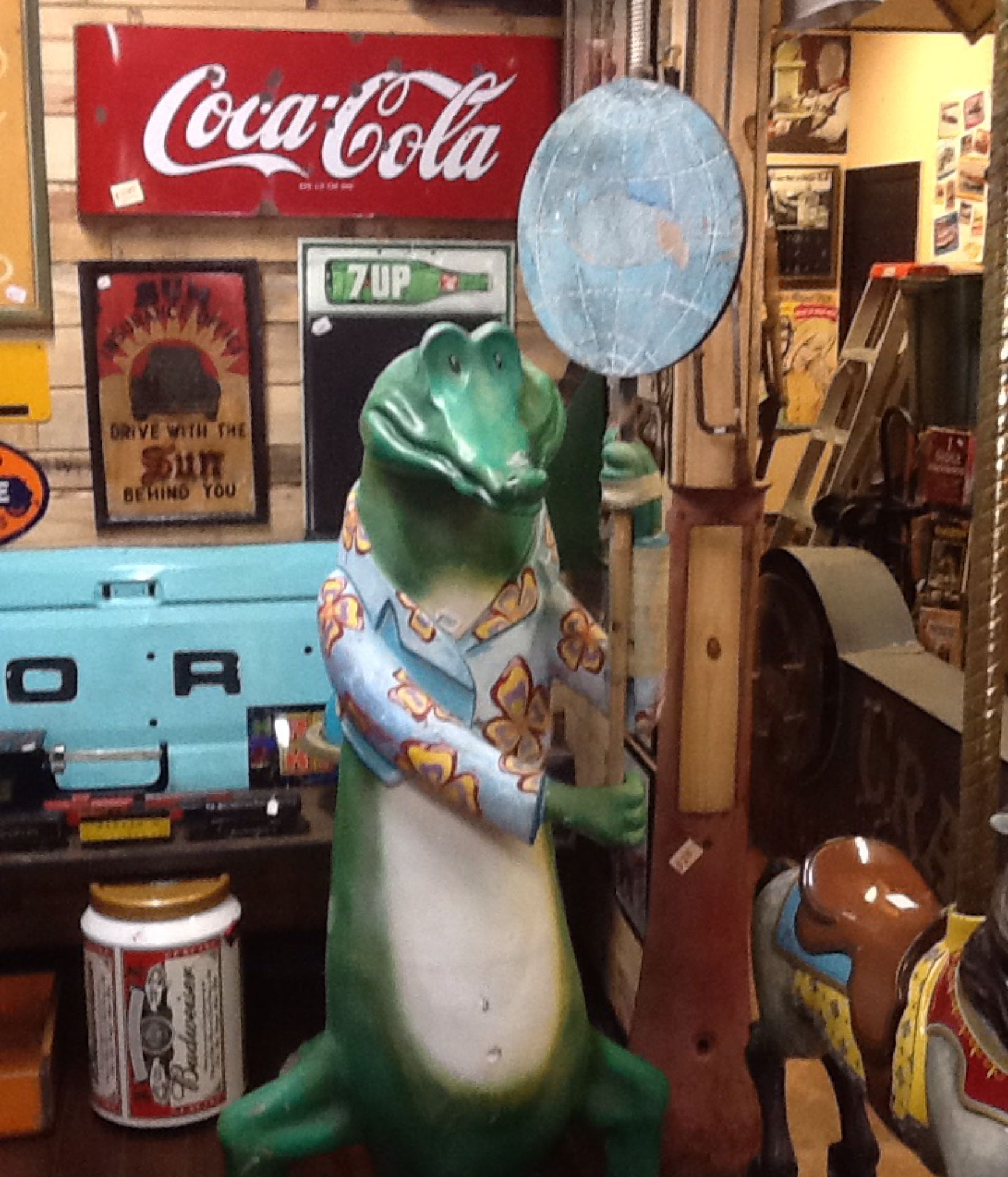 Alligator life size