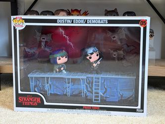 Funko Pop Moment Stranger Things Dustin Eddie Demobats #05