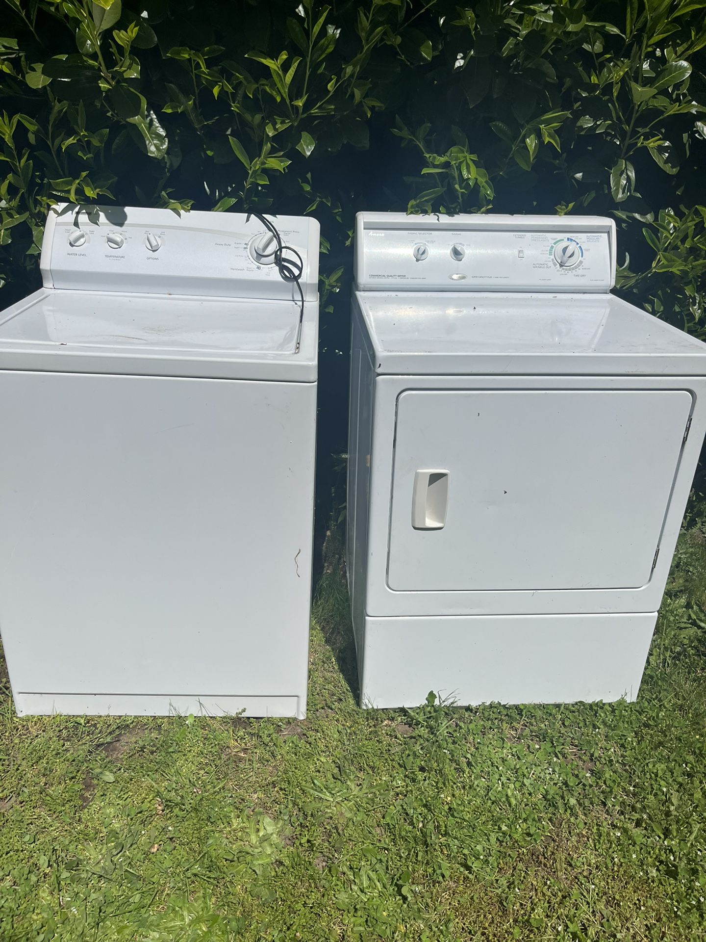 Kenmore Washer &Dryer