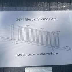 26 Feet Electric Sliding Gate