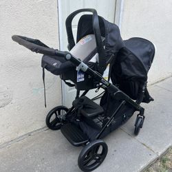 BABY TREND DOUBLE STROLLER 