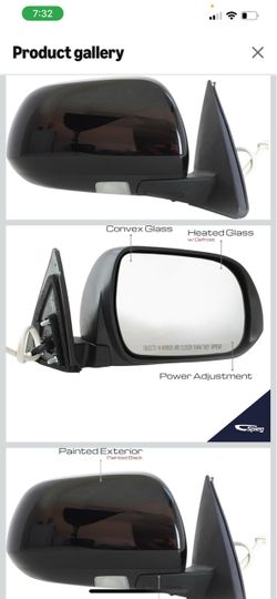 Toyota Highlander side Mirror