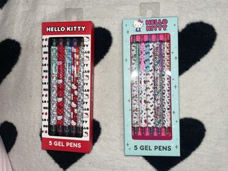 HELLO KITTY Gel Pens 