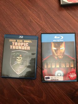 Blu-ray DVD - Iron Man & Tropic Thunder