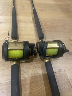 Pair Of Shimano Tld 30 Two Speed, Fishing Rod And Reel Combo for Sale in Boca  Raton, FL - OfferUp
