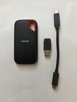 SanDisk 2TB Extreme Portable SSD — 1050MB/s, USB-C