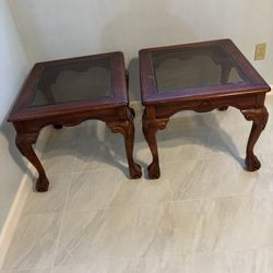Wood End Tables