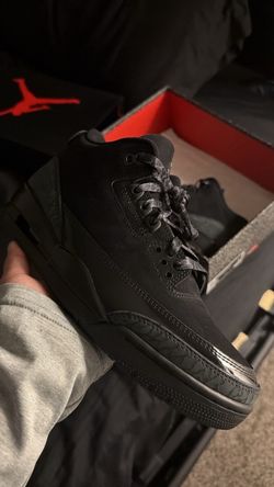 Jordan 3 Retro Black Cat (2025) Size 8 Mens