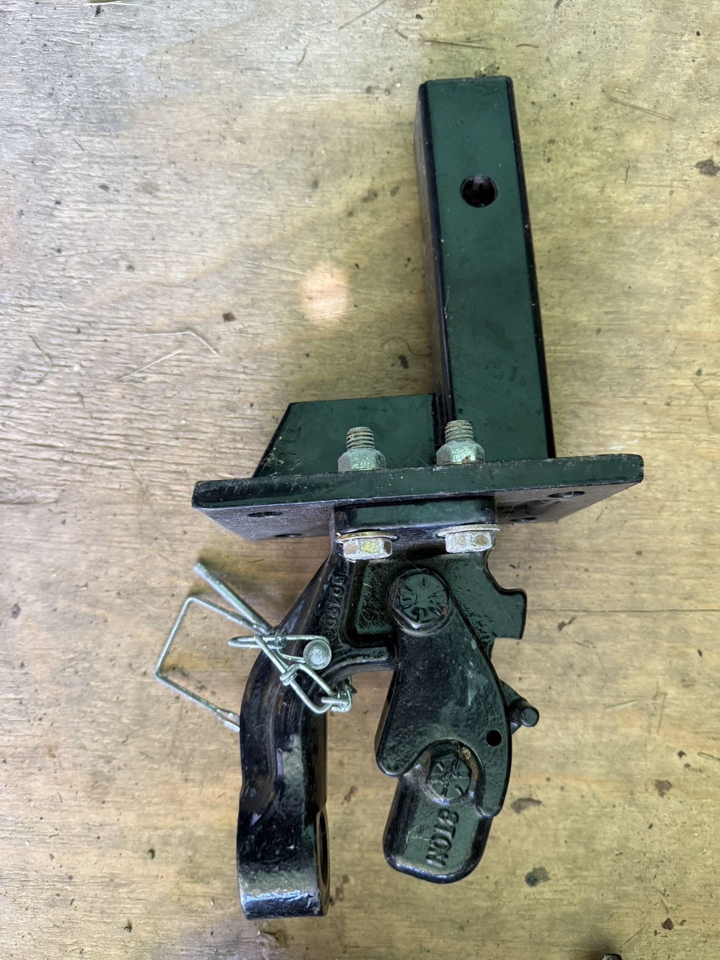 8ton Pintal Tow Hitch Setup