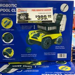 Pool Robotic Cordless Vacuum 