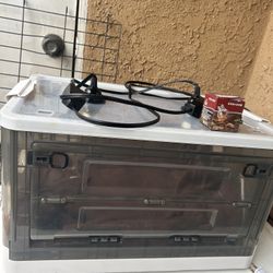 Puppy Incubator And Heating Pad Included With Extra Lights Brand New 