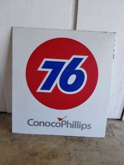 76 ConocoPhillips plexiglass