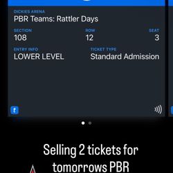 PBR Tickets