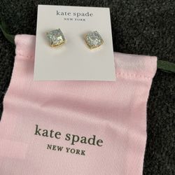 Kate Spade Mini Stud Opal Glitter Earrings