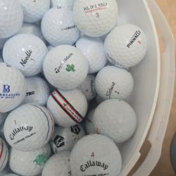 100 HIGH QUALITY USED GOLF BALLS $25