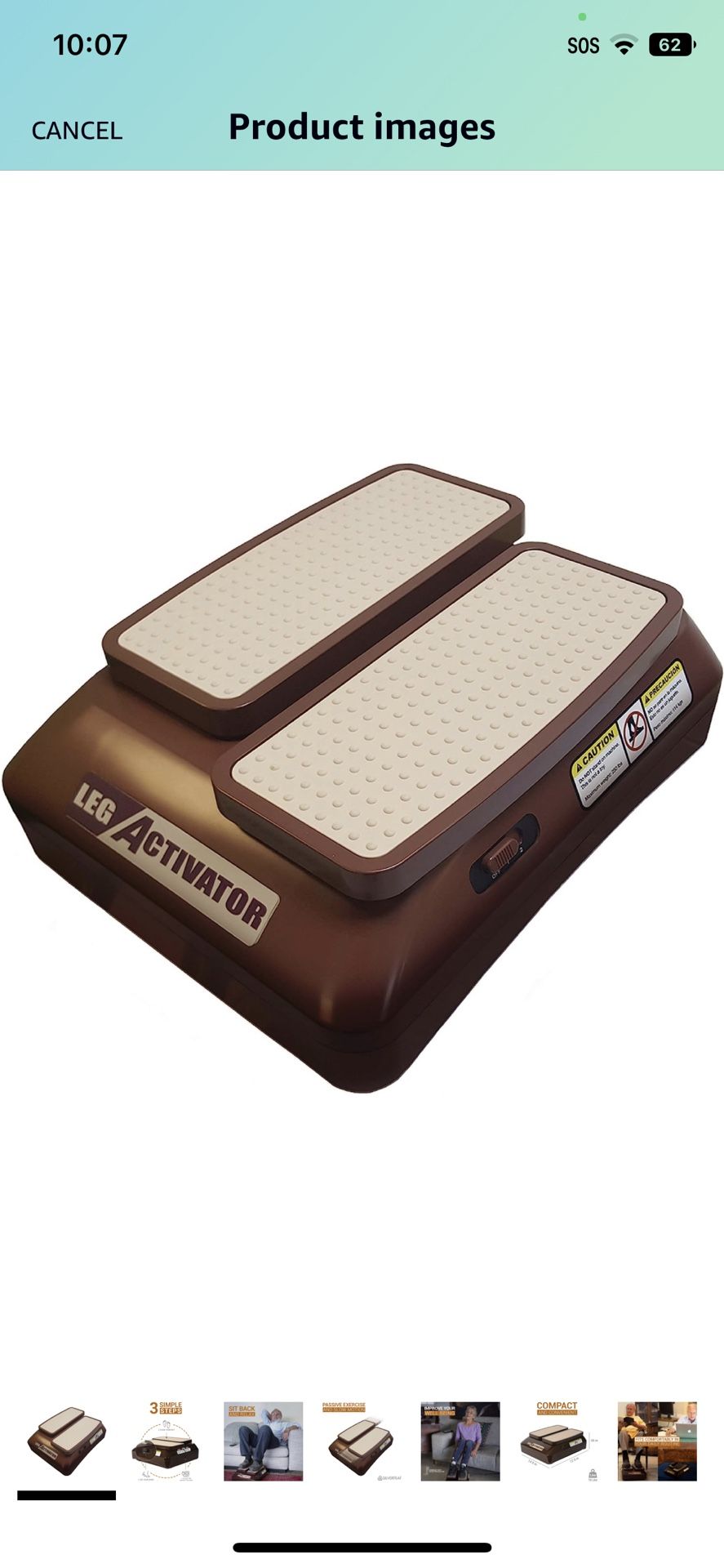 LegActivator - The Seated Leg Exerciser & Physiotherapy Machine for Seniors that Improves your Health and Blood Circulation while Sitting in the Comfo