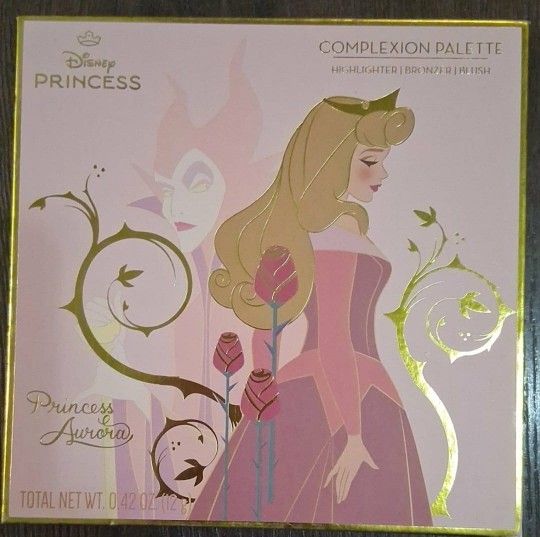New Disney Princess Aurora Makeup Complexion Pallette
