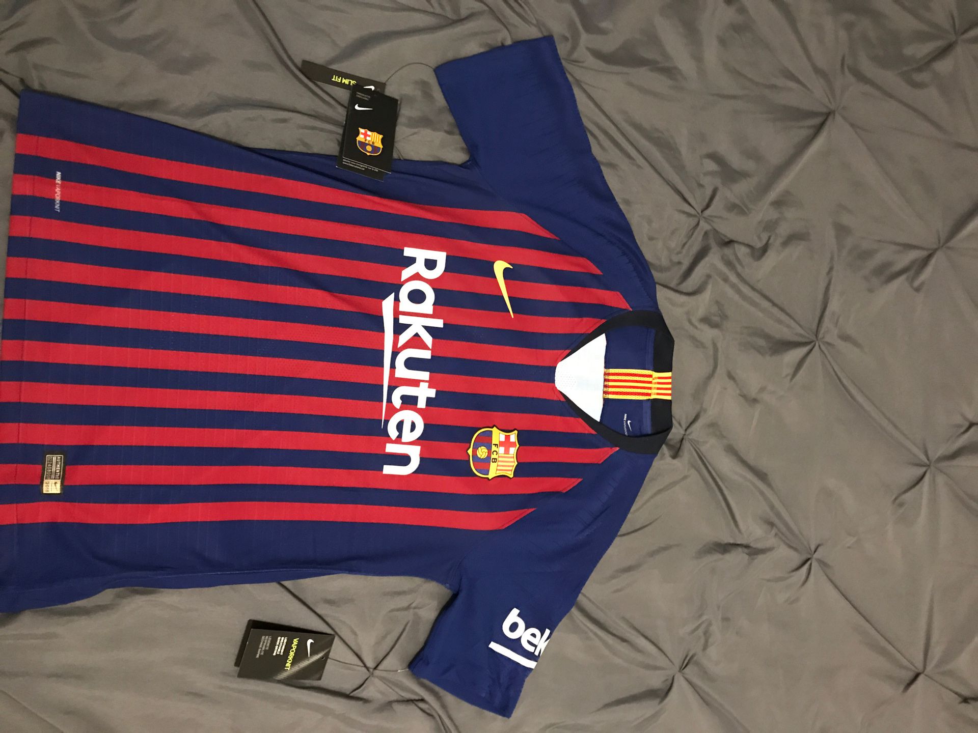 Size M - Authentic Nike Barcelona Vaporknit Jersey ‘18 MSRP: $165