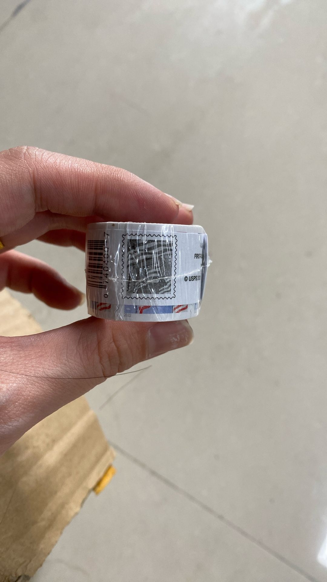 10 Rolls With 500 Pcs 2022 Flag Stamps,mail Letters Permanently