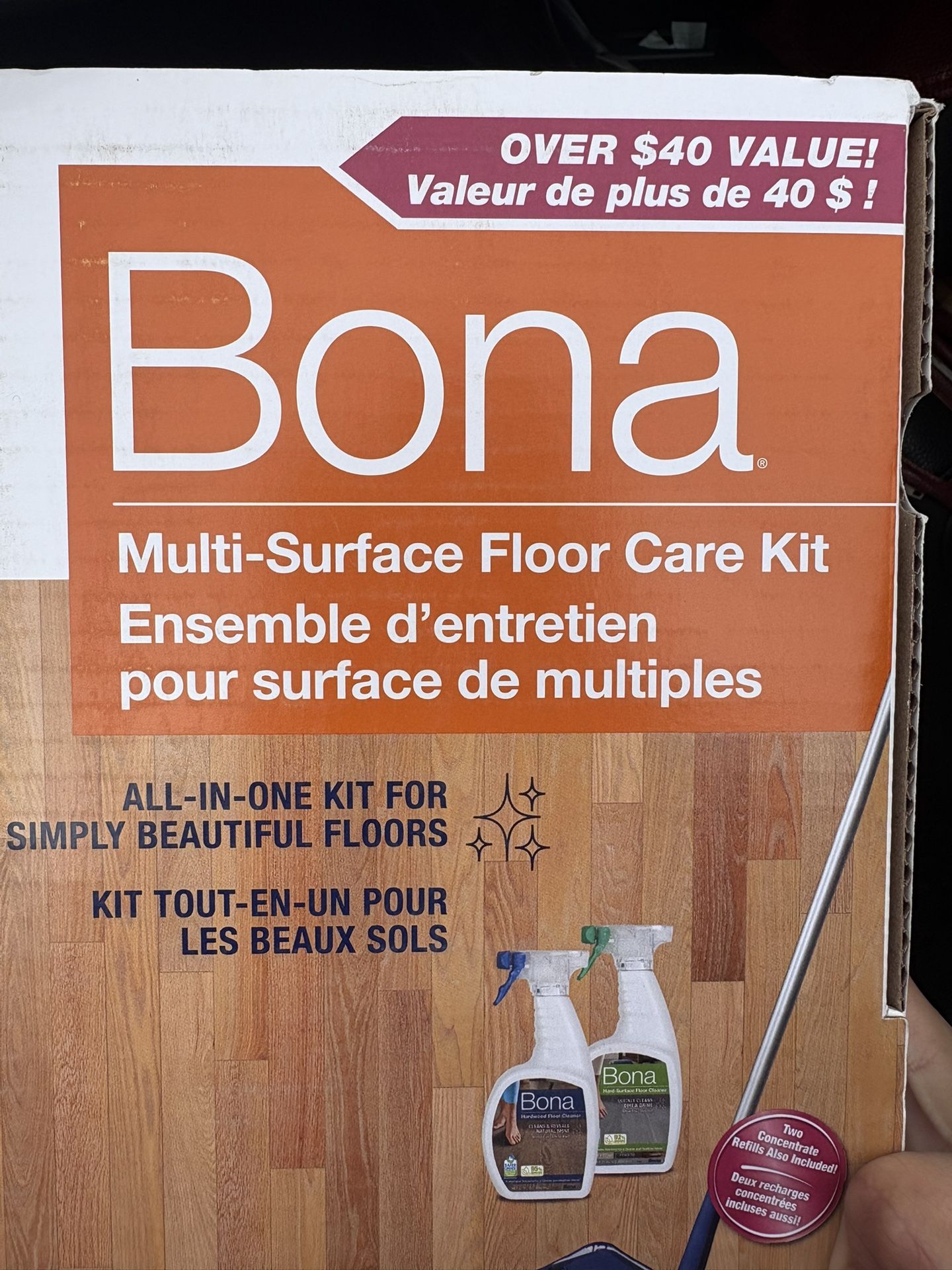 Bona Multi-Surface Floor Care Kit for Cleaning