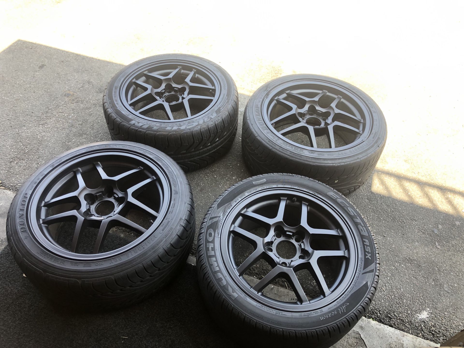 Black corvette C5 wheels rims tires