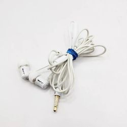 JBuds Wired Earbud Headphones white