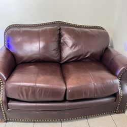 Leather sofas  