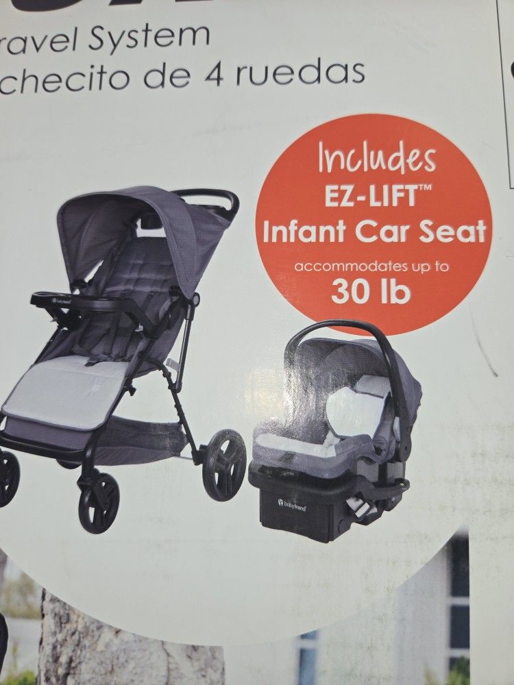 Baby Trend Stroller Travel System New
