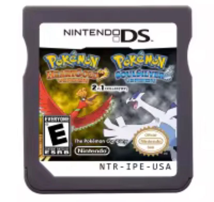 Pokémon heart Gold And Soul Silver Nintendo ds