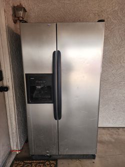 Stainless Steel Side-by-Side Refrigerator