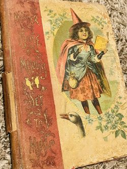 Vintage Mother Goose Melodies Set To Music Book