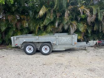 Felling FT-10 DT Hydraulic Dump Trailer with Ramps