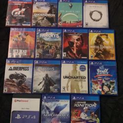 PlayStation 4 Games!! 19!!