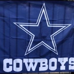 Cowboys Flag 5ftx3ft $20 Firm On Price 