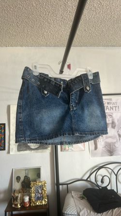 Denim Mini Skirt