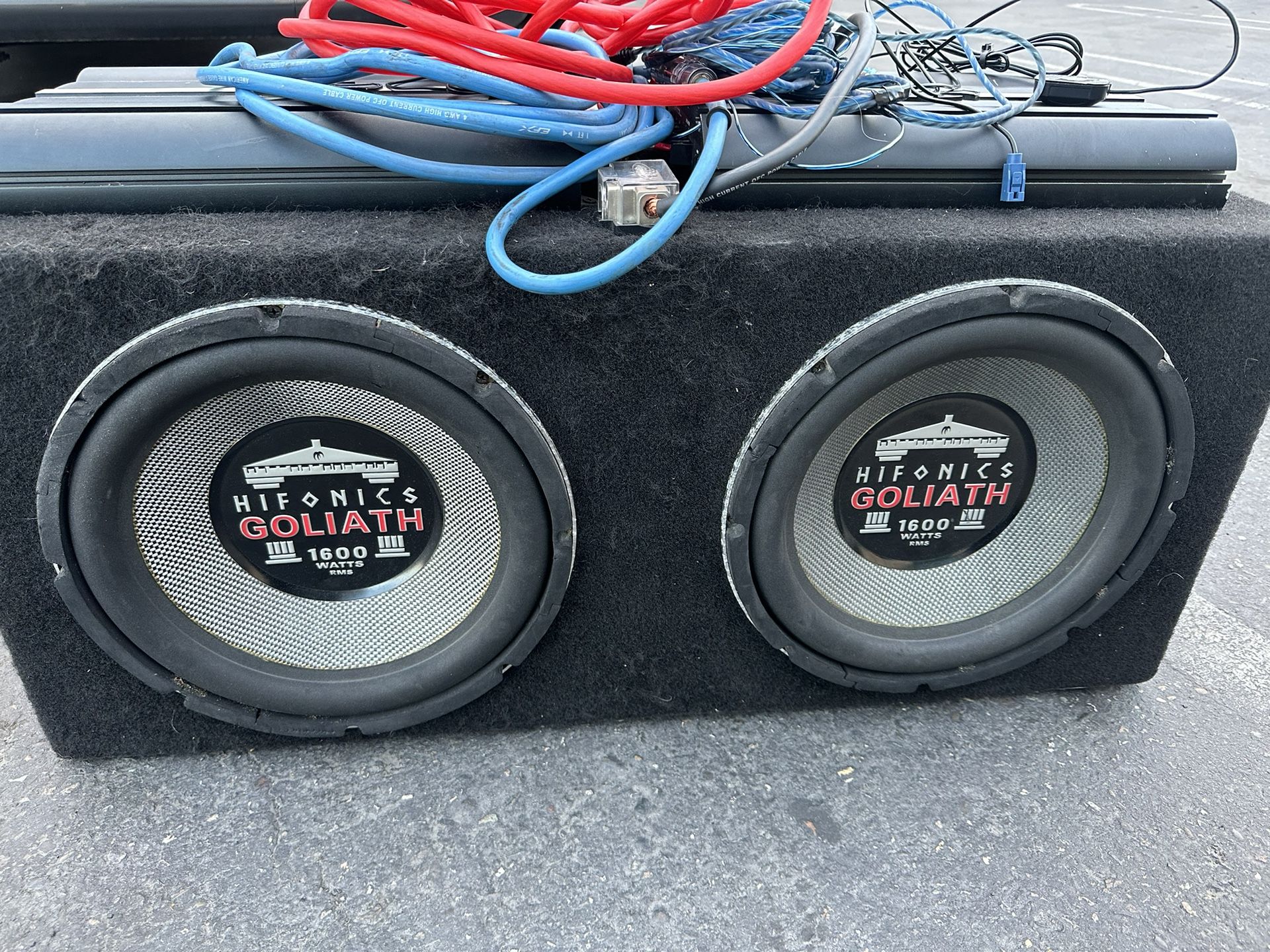 Phoenix gold Amplifiers & Hifonics Subwoofer