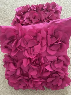 Hot Pink Pillows For Decorated Any Place At The House