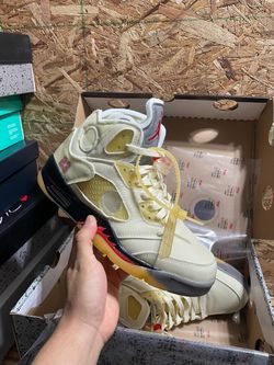 Off-White x Air Jordan 5 SP Sail