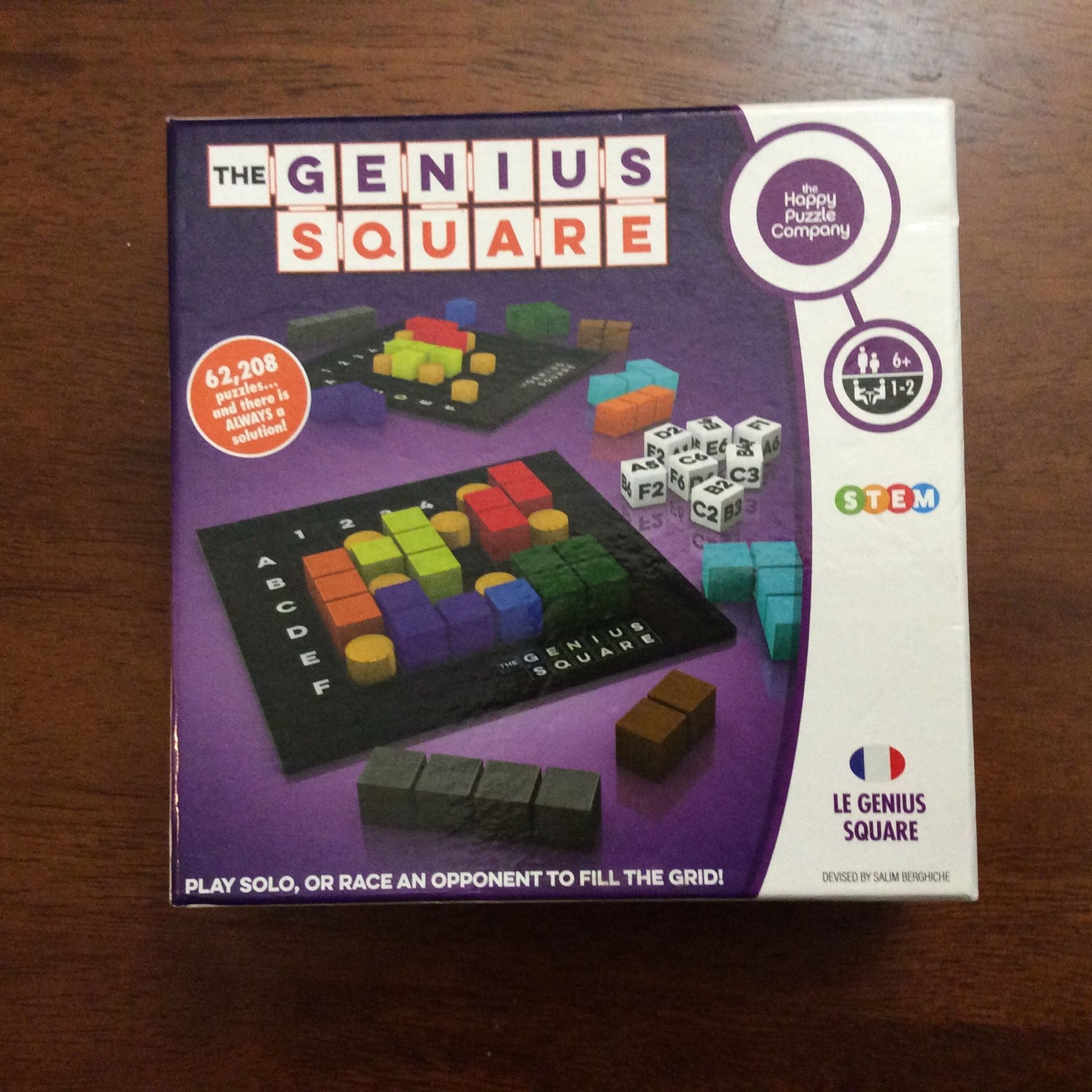 The Genius Square Puzzle Game