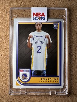 RYAN ROLLINS 2022-23 Panini NBA Hoops WARRIORS BUCKS Rookie Card #277 RC