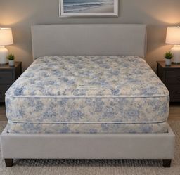 Full Size Mattress, Box Spring and Frame