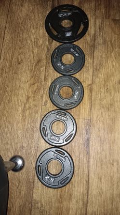 Weight Plates (5 Plates) $20