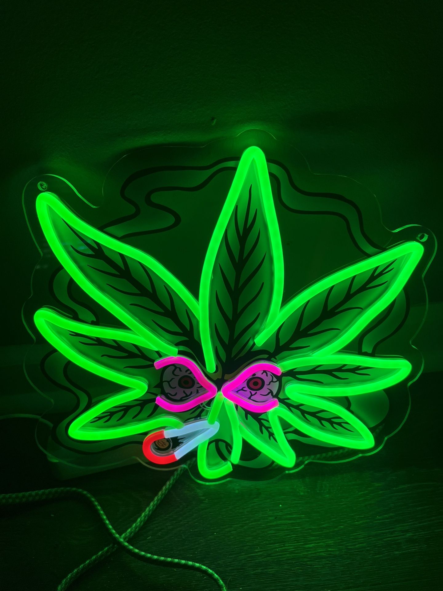 Pot Leaf Neon Sign