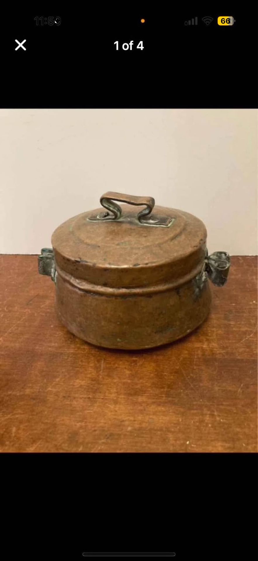 Copper Trinket Box
