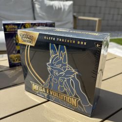 Pokemon Mega Evolution Elite Trainer Box Lucario ETB