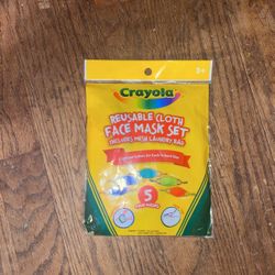 Crayola Reusable Face Mask Set