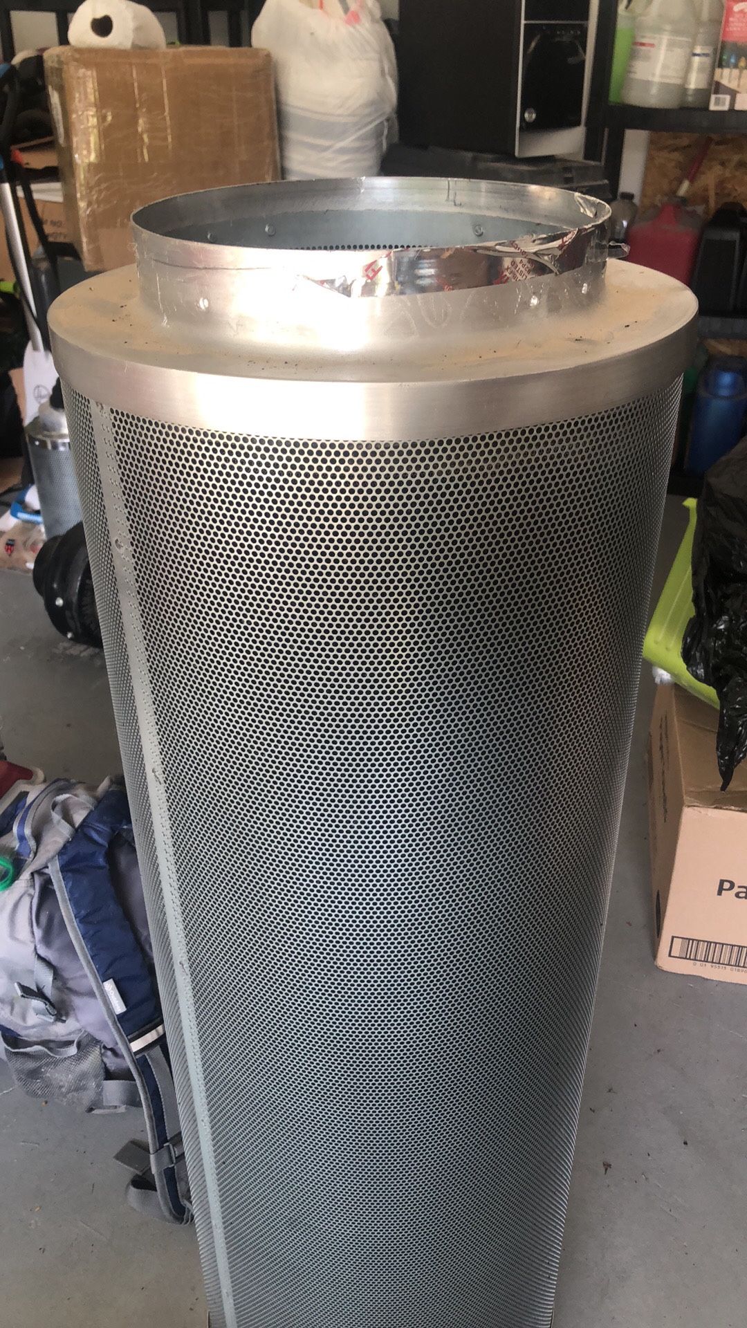 AC Infinity Air Carbon Filter 12" – Premium Australian Virgin Charcoal, Inline Duct Fan, Odor Control