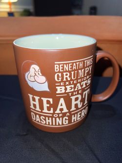 Disney Parks Grumpy “Beneath This Grumpy Exterior” Coffee Mug